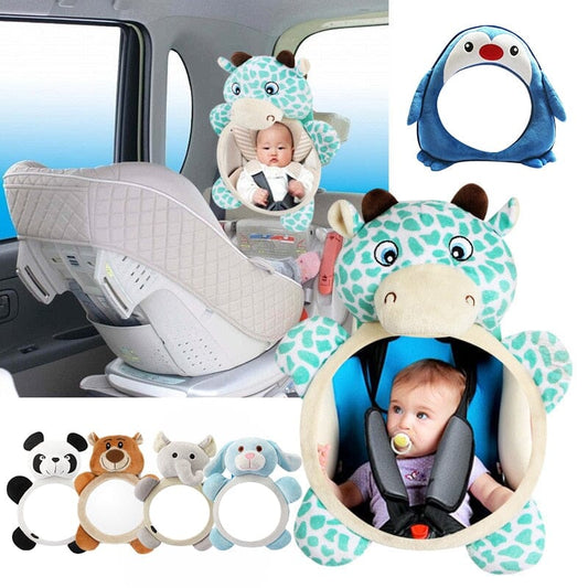 KidsToy™ - Adjustable cartoon mirror for car - Lecocochoco